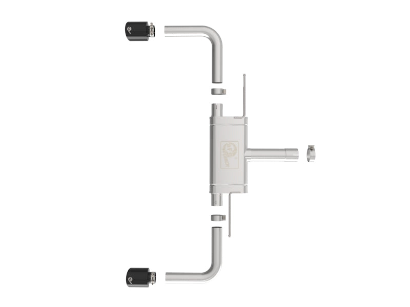 aFe aFe MACHForce XP Exhausts Axle-Back 21-24 BMW 228i 2.0T (SS w/ Black Tips)