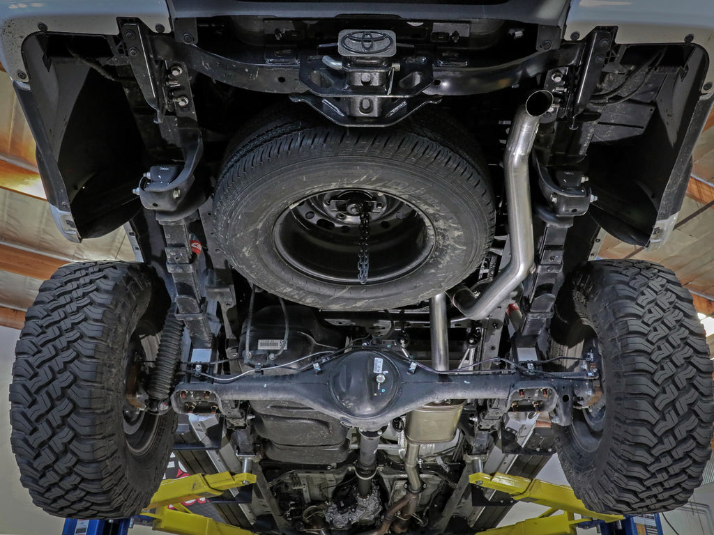 aFe MACHForce XP Exhausts Cat-Back Hi-Tuck RB SS 16 Toyota Tacoma V6-3.5L aFe AFE49-46034