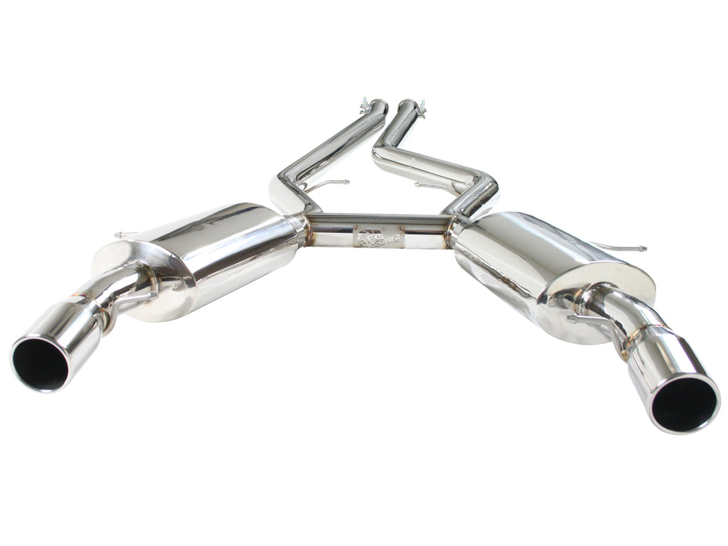 aFe MACHForce XP Exhausts Cat-Back SS-304 EXH CB BMW 335i (E90/92 Only) 07-09 L6-3.0L (tt) SS-304 aFe AFE49-36301