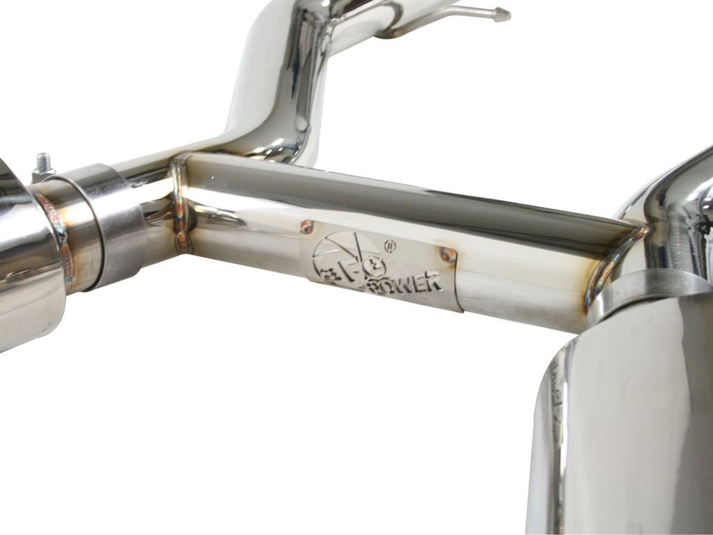 aFe MACHForce XP Exhausts Cat-Back SS-304 EXH CB BMW 335i (E90/92 Only) 07-09 L6-3.0L (tt) SS-304 aFe AFE49-36301