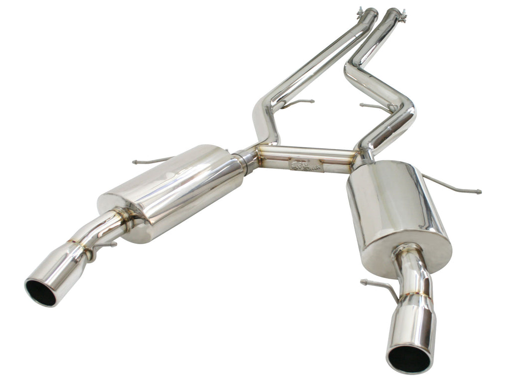 aFe MACHForce XP Exhausts Cat-Back SS-304 EXH CB BMW 335i (E90/92 Only) 07-09 L6-3.0L (tt) SS-304 aFe AFE49-36301