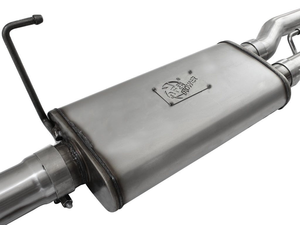 aFe MACHForce XP Exhausts Cat-Back SS-409 EXH CB Nissan Frontier 05-09 V6-4.0L aFe AFE49-46101-1
