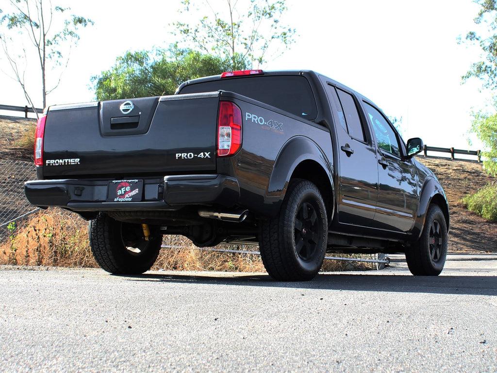 aFe MACHForce XP Exhausts Cat-Back SS-409 EXH CB Nissan Frontier 05-09 V6-4.0L aFe AFE49-46101-1