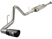 Load image into Gallery viewer, aFe MACHForce XP Exhausts Cat-Back SS-409 EXH CB Toyota Tundra 10-11 V8-5.7L 145.7 WB (blk tip) aFe AFE49-46008-B