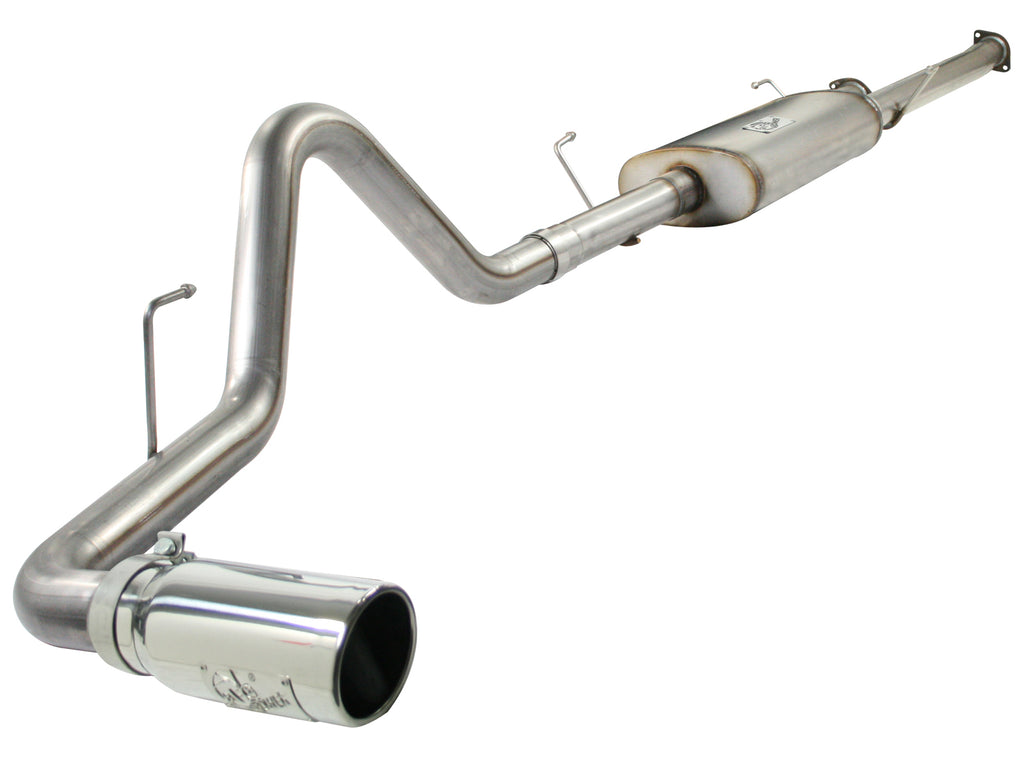 aFe MACHForce XP Exhausts Cat-Back SS-409 EXH CB Toyota Tundra 10-11 V8-5.7L 145.7 WB (pol tip) aFe AFE49-46008