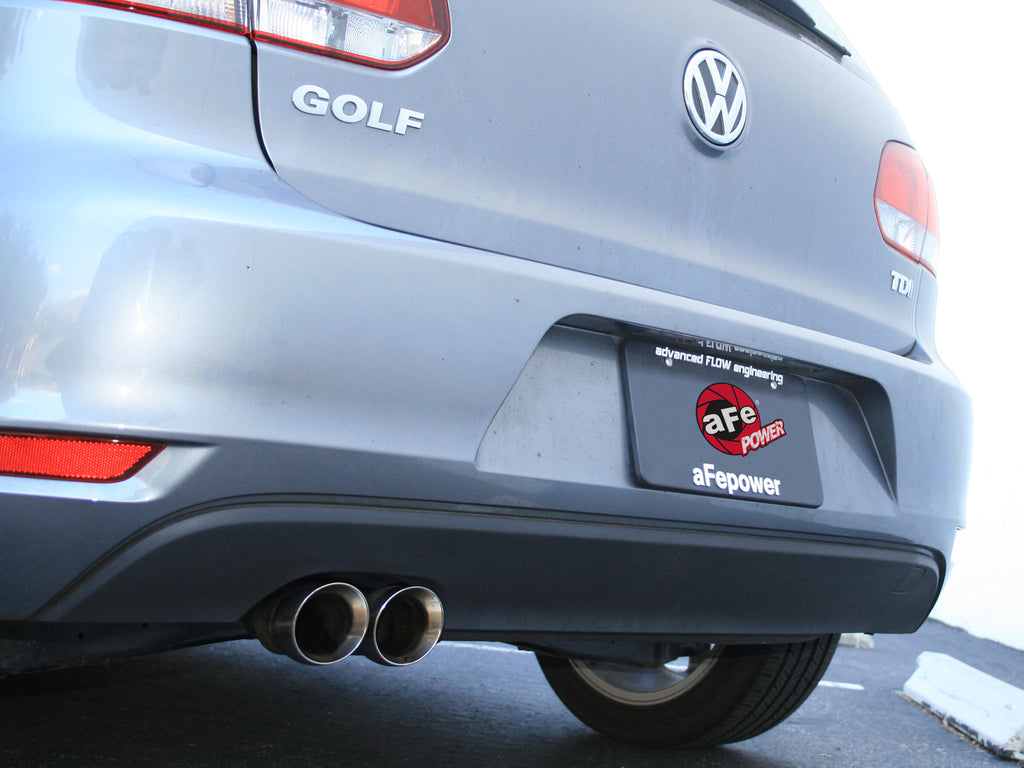 aFe MACHForce XP Exhausts Cat-Back SS-409 EXH CB Volkswagen Golf TDI 11-12 L4-2.0L aFe AFE49-46402