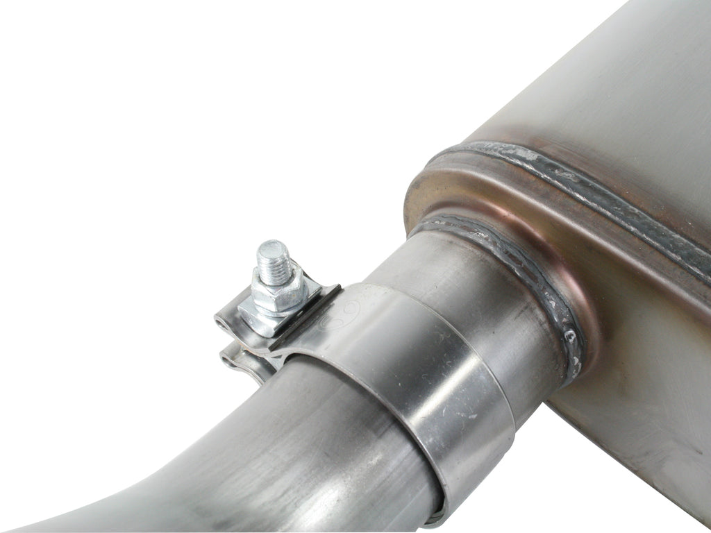aFe MACHForce XP Exhausts Cat-Back SS-409 EXH Jeep Wrangler TJ 97-06 I6-4.0L HT - 2.5 In. aFe AFE49-46223