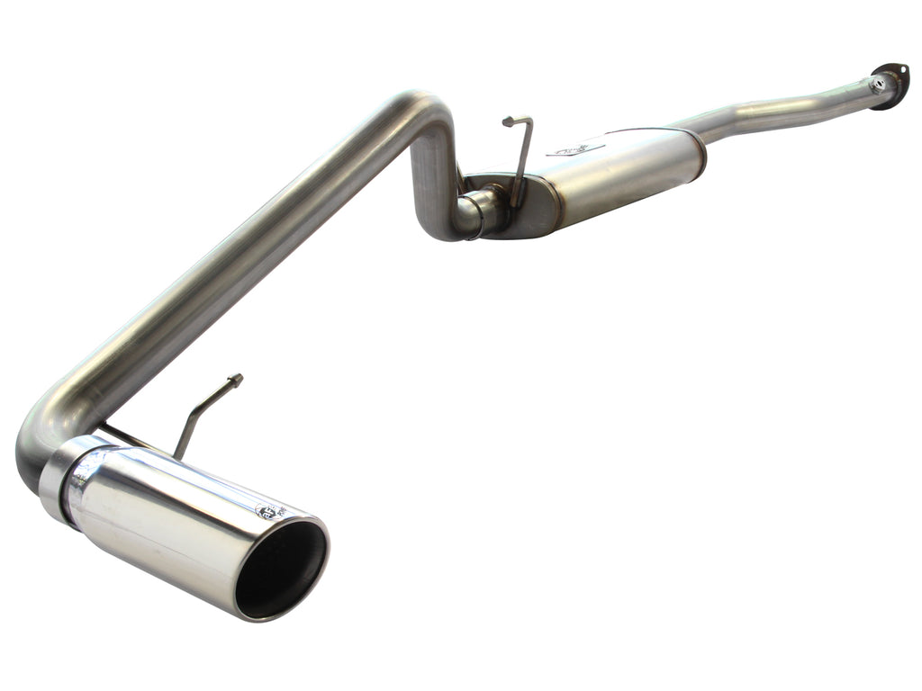 aFe MACHForce XP Exhausts Cat-Back SS w/Polished Tips 99-04 Toyota Tacoma L4-2.7L aFe AFE49-46004
