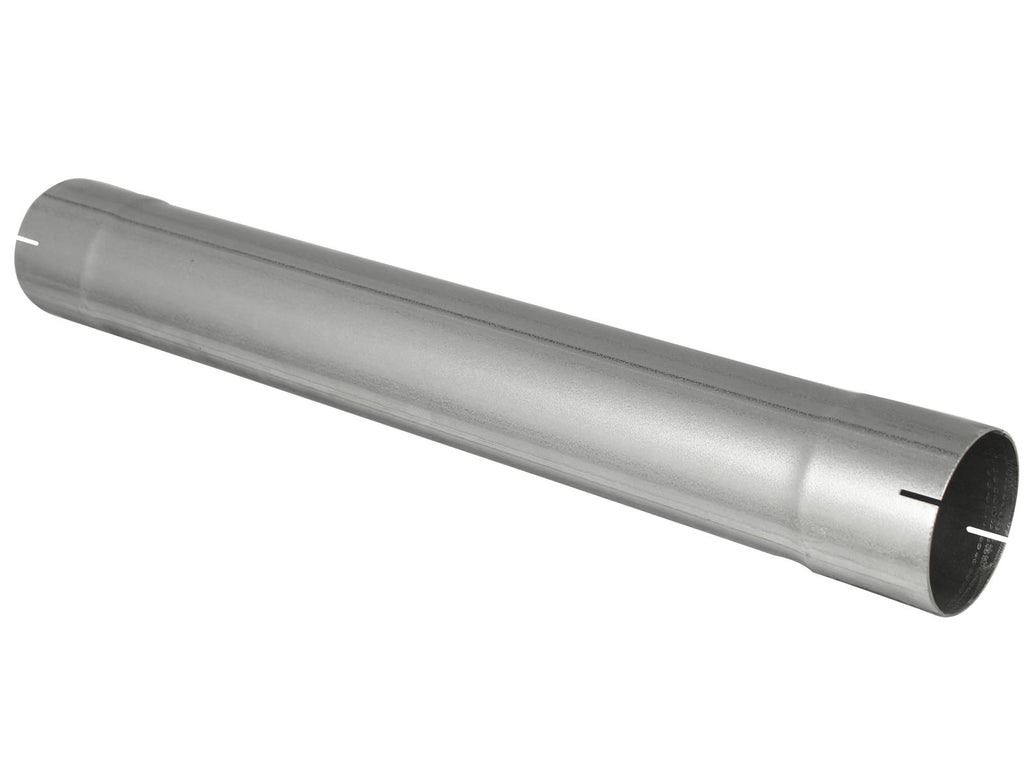 aFe MACHForce XP Exhausts Muffler Delete Aluminized 4 ID In/Out 8 Dia aFe AFE49-91003