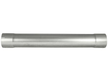 Load image into Gallery viewer, aFe MACHForce XP Exhausts Muffler Delete Aluminized 4 ID In/Out 8 Dia aFe AFE49-91003