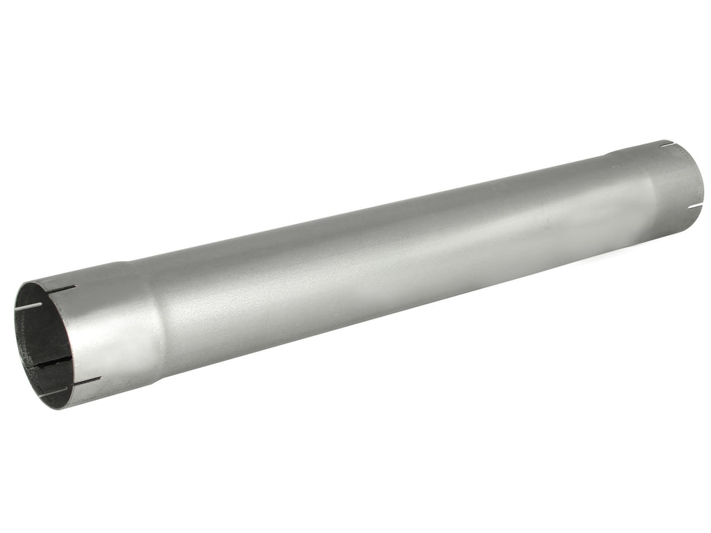 aFe MACHForce XP Exhausts Muffler Delete Aluminized 4 ID In/Out 8 Dia aFe AFE49-91003