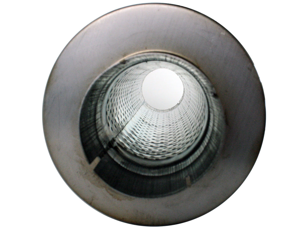 aFe MACHForce XP Exhausts Mufflers SS-409 EXH Muffler 4 ID In/Out 8 Dia aFe AFE49-91002