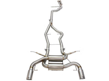 Load image into Gallery viewer, aFe MACHForce XP SS-304 Polish Tip 3.0in-2.5in Dia Cat Back Exhaust 11-13 BMW 335i (E90/E92) 3.0L aFe AFE49-36328-P