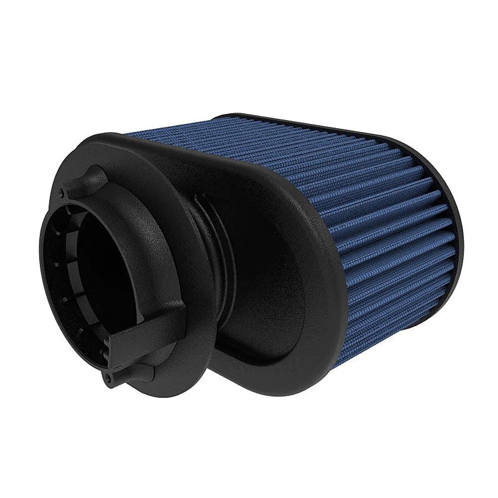 aFe Pro DRY S air filter unmounted, top view