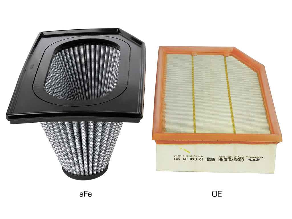 aFe Magnum FLOW PRO DRY S Inverted Air Filter 18-19 Jeep Wrangler (JL) I4-2.0L(t) aFe AFE31-80280