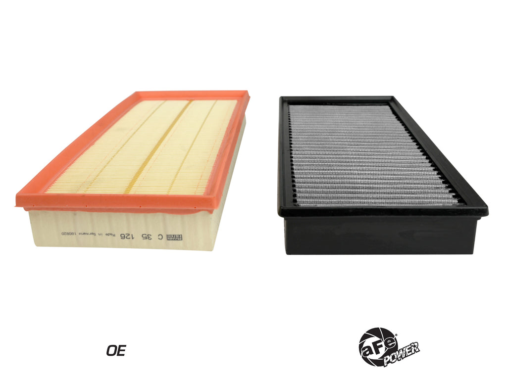 aFe Magnum FLOW Pro DRY S OE Replacement Filter 10-20 Land Rover v8-5.0L (Pair) aFe AFE31-10284-MA