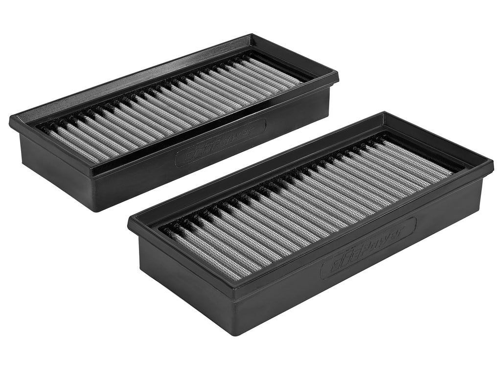 aFe Magnum FLOW Pro DRY S OE Replacement Filter 15-19 Mercedes C63 AMG 4.0L TT (Pair) aFe AFE31-10289-MA