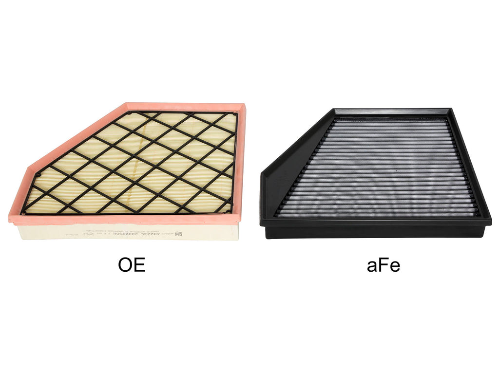 aFe Magnum FLOW Pro DRY S OE Replacement Filter 2016 Chevrolet Camaro SS V8 6.2L aFe AFE31-10268