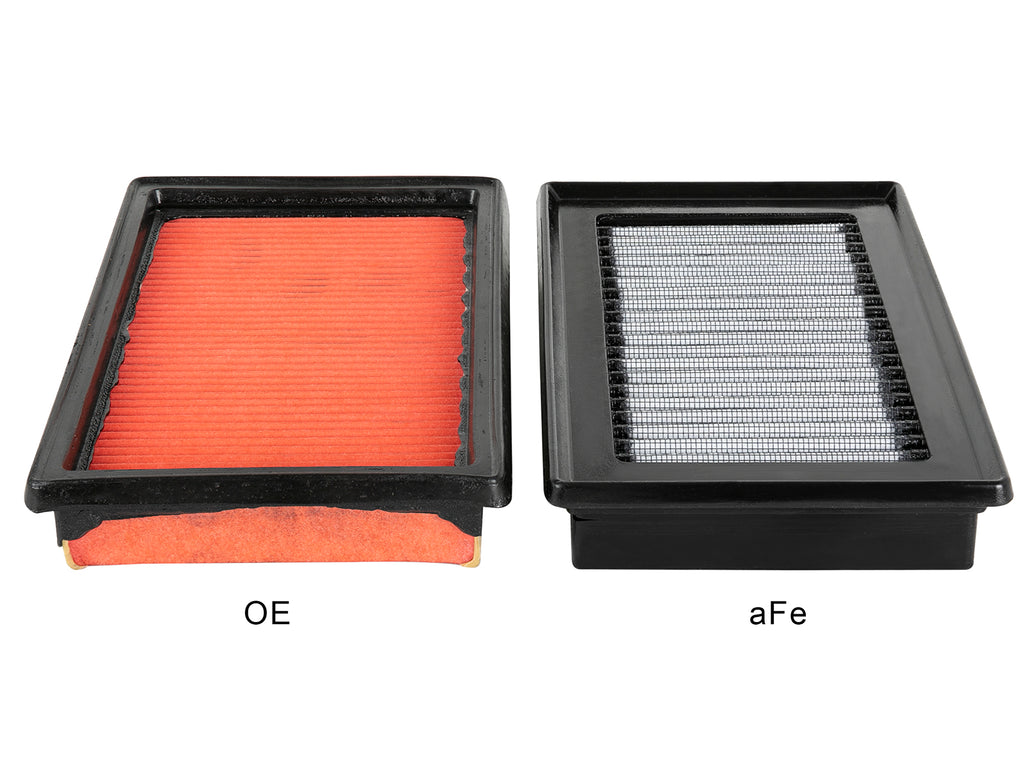 aFe Magnum FLOW Pro DRY S OE Replacement Filter (Pair) 14-19 Infiniti Q50 V6 3.5L/3.7L aFe AFE31-10273-MA
