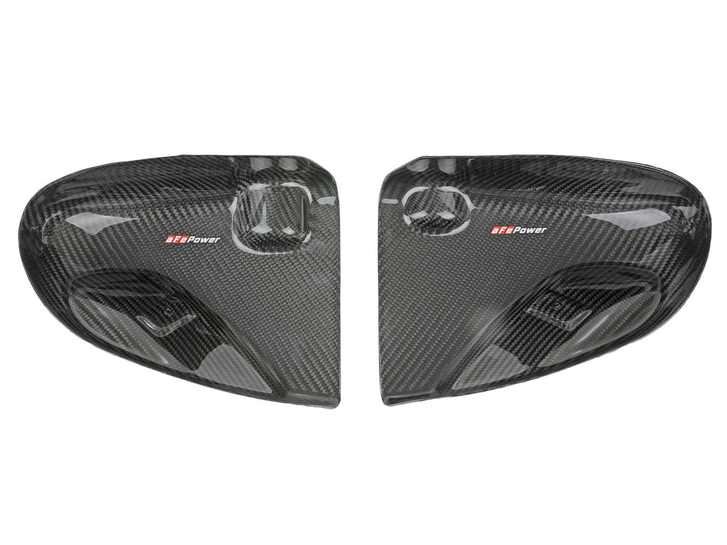 aFe Magnum FORCE Intake System Carbon Fiber Scoops BMW M5 (F10) 12-14 V8-4.4L (tt) aFe AFE54-12489-C