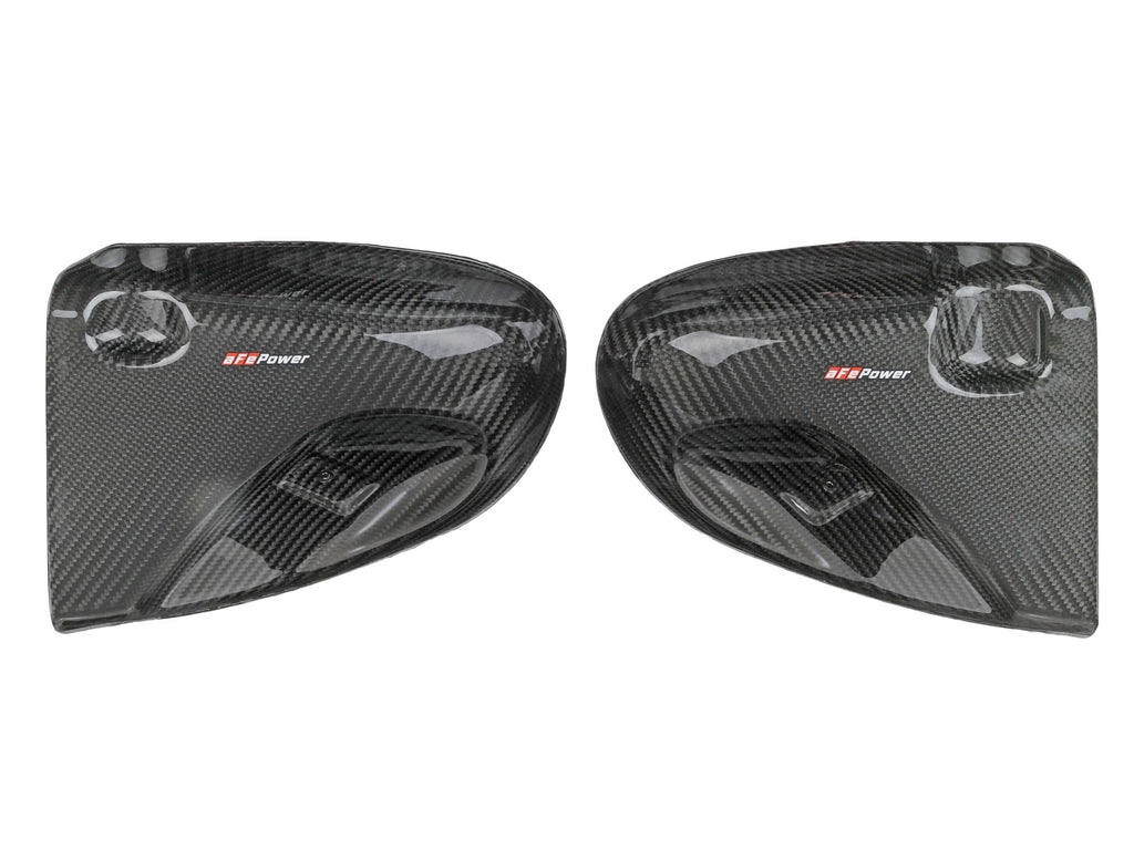 aFe Magnum FORCE Intake System Carbon Fiber Scoops BMW M5 (F10) 12-14 V8-4.4L (tt) aFe AFE54-12489-C