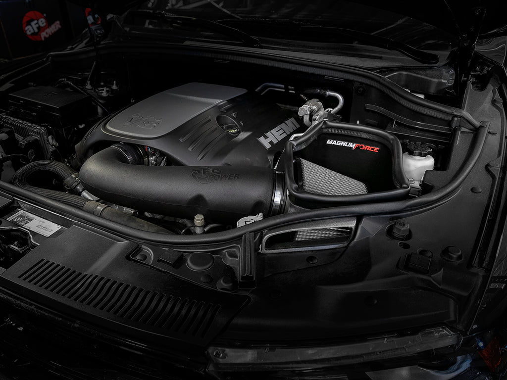 aFe Magnum FORCE Pro Dry S Cold Air Intake System 11-19 Jeep Grand Cherokee (WK2) V8-5.7L aFe AFE54-13023D