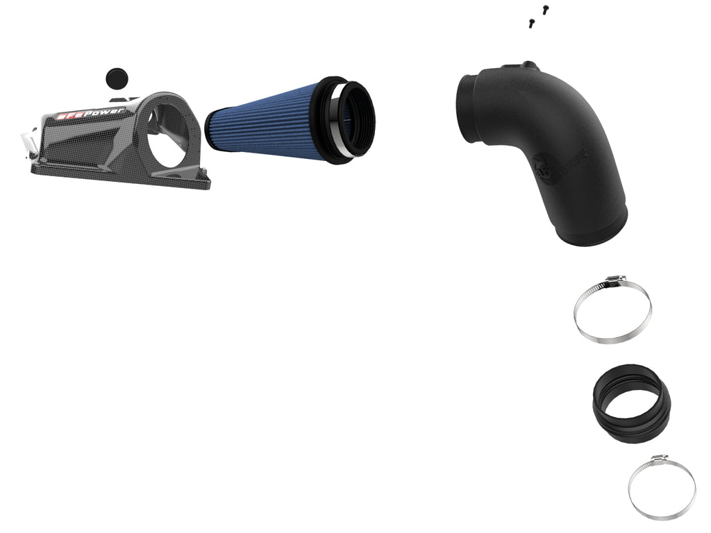 aFe Magnum FORCE Stage-2 Pro 5R Cold Air Intake System 16-17 BMW 340i (F30) L6-3.0L (t) B58 aFe AFE54-12912-C