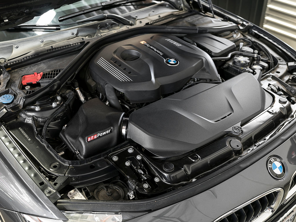 aFe Magnum FORCE Stage-2 Pro 5R Cold Air Intake System 2017 BMW 330i (F3x) L4-2.0L (t) B48 aFe AFE54-12922-B