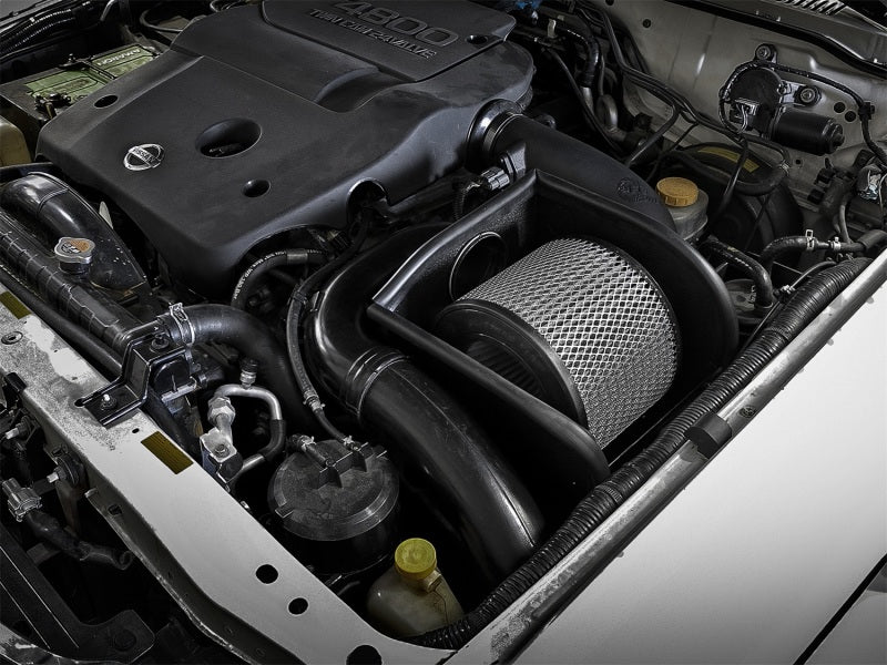 aFe aFe Magnum FORCE Stage-2 Pro DRY S Cold Air Intake System 01-16 Nissan Patrol (Y61) I6 4.8L