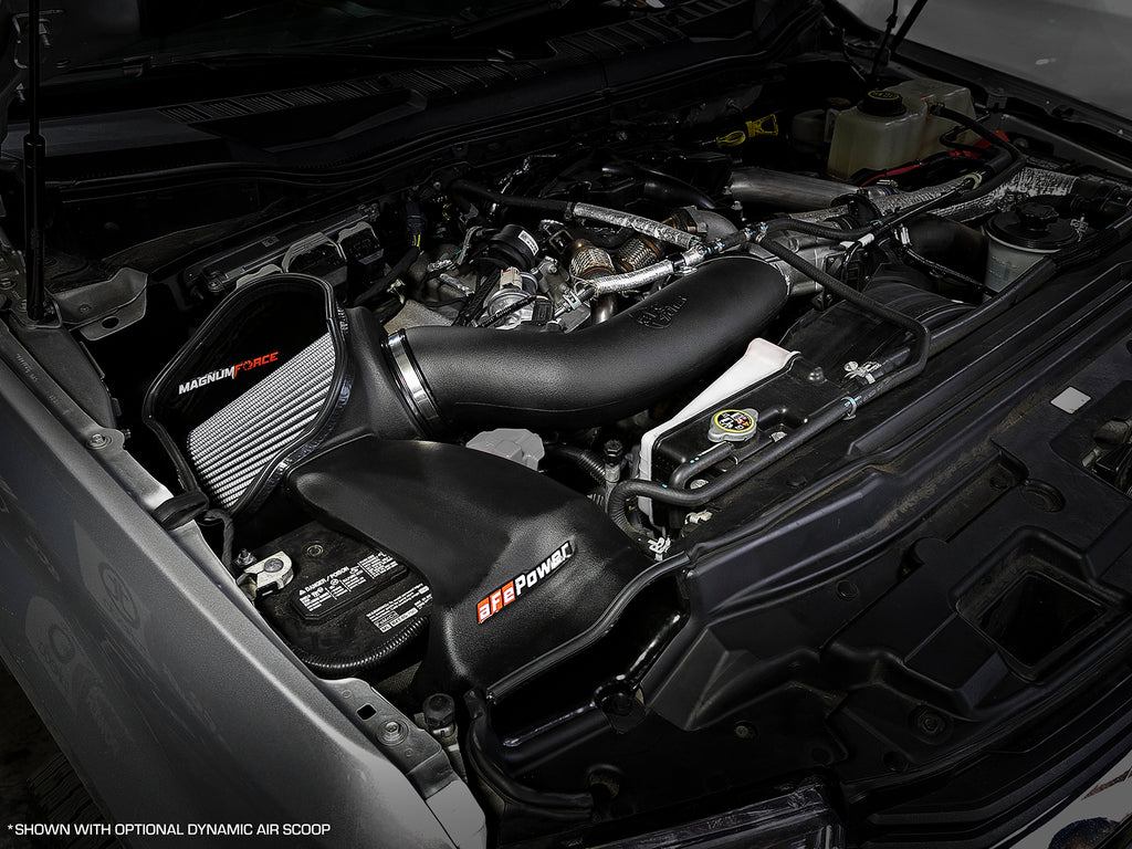 aFe Magnum FORCE Stage-2 Pro DRY S Cold Air Intake System 17-18 Ford Diesel Trucks V8-6.7L (td) aFe AFE54-13017D