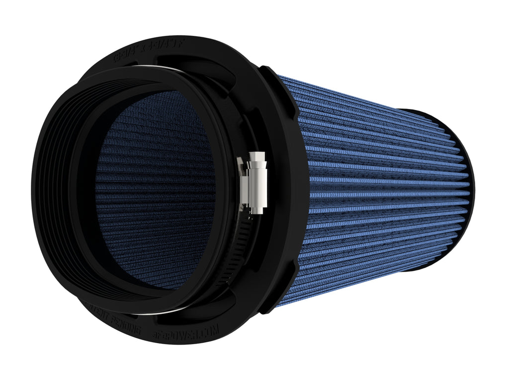 aFe MagnumFLOW Air Filter Pro 5 R 6.75inX4.75in F x 8.25inX6.25in B (INV) x 7.25X5in T (INV) x 9in aFe AFE24-91092