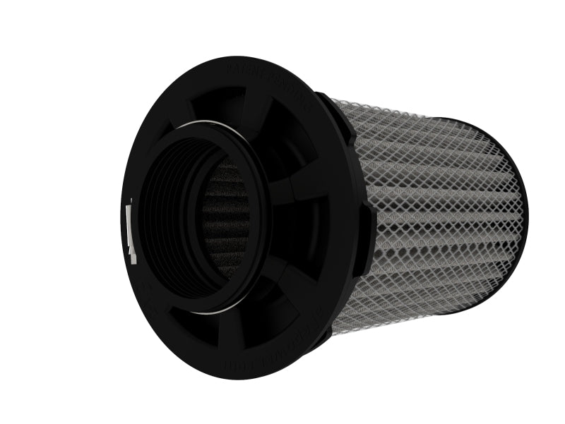 aFe aFe MagnumFLOW Air Filter - Pro DRY S 2.5 Inlet x 4.5in B x 4.5in T x 7in H (Inv)