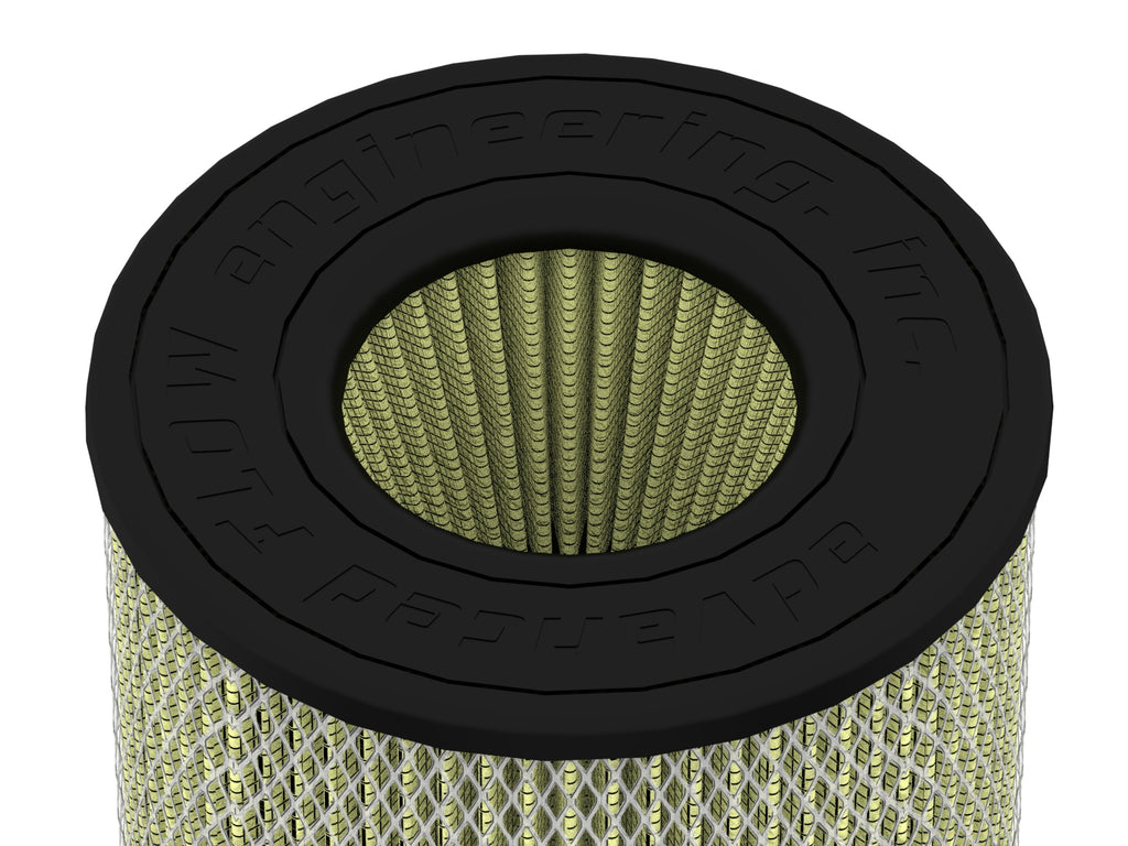 aFe MagnumFLOW Air Filter Pro DRY S 6in Flange x 8 1/8in Base/Top (INV) x 9in H aFe AFE72-91059