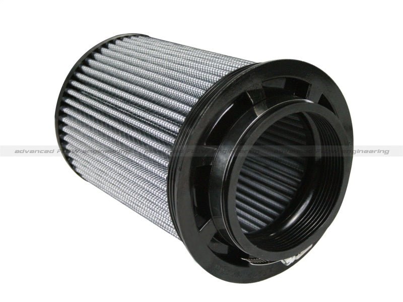 aFe MagnumFLOW Air Filter ProDry S 4in F x 6in B (INV) x 5-1/2inT (INV) x 7-1/2in H - Black Ops Auto Works