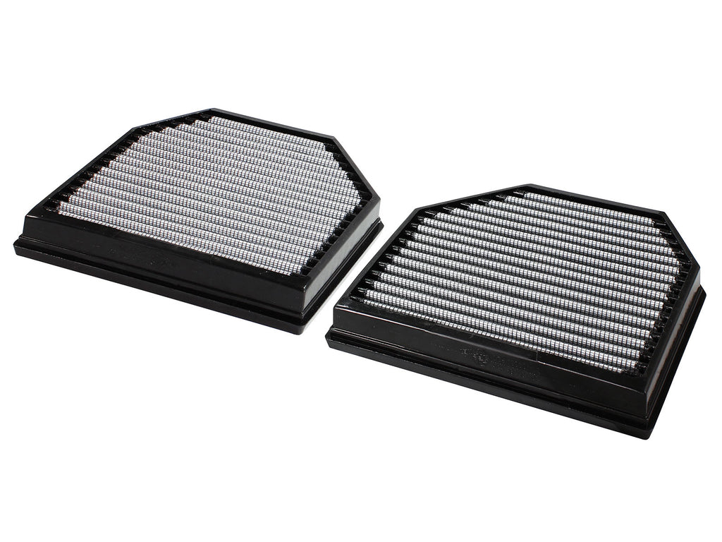 aFe MagnumFLOW OEM Replacement Air Filter PRO Dry S 2015 BMW M3/M4 (F80/F82) 3.0L S55 (tt) Qty. 2 aFe AFE31-10238