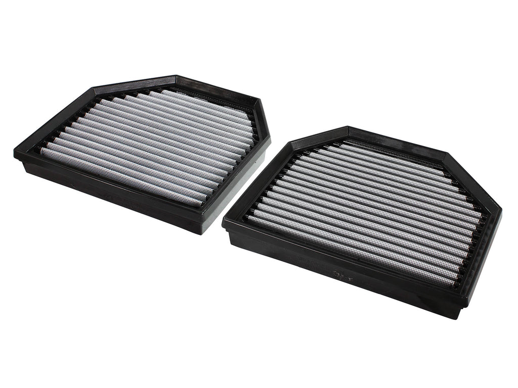 aFe MagnumFLOW OEM Replacement Air Filter PRO Dry S 2015 BMW M3/M4 (F80/F82) 3.0L S55 (tt) Qty. 2 aFe AFE31-10238