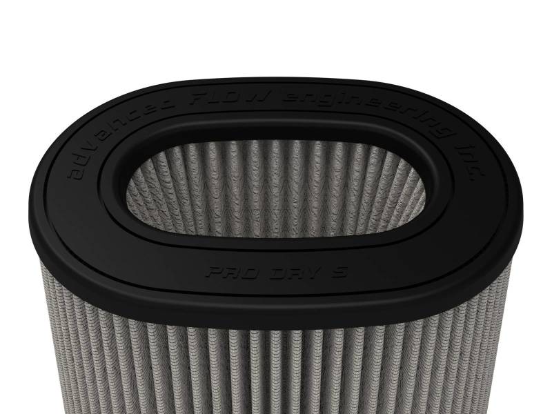 aFe MagnumFLOW Pro DRY S Air Filter (6-3/4 x 4-3/4)in F x (8-1/2 x 6-1/2)in B x (7-1/4 x 5)in T aFe AFE20-91206D