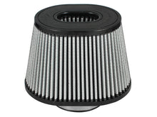 Load image into Gallery viewer, aFe MagnumFLOW Pro Dry S Air Filters 4F x (9x6-1/2)B x (6-3/4x5-1/2)T (INV) x 6-1/8 H in aFe AFE21-91074
