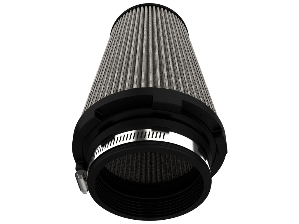 aFe MagnumFLOW Pro DRY S Universal Air Filter 4in F x 6in B x 4in T (Inv) x 8in H aFe AFE21-91155