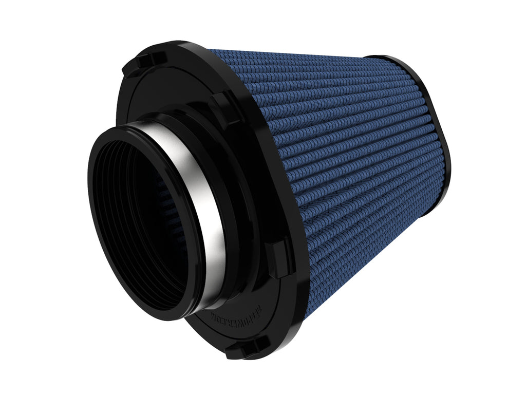 aFe MagnumFORCE Intake Replace Air Filter w/Pro5R Med 4in F x 7.75x6.5in B x 4.75x3.5in T x 7in H aFe AFE24-90115