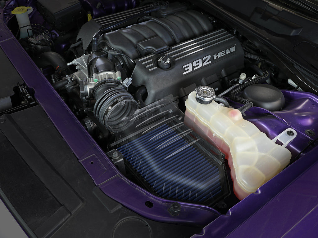 aFe MagnumFORCE Intake Super Stock Pro 5R Media Dodge Challenger 15-20 V6-3.6L/V8-5.7L/6.4L/6.2L aFe AFE55-10001R