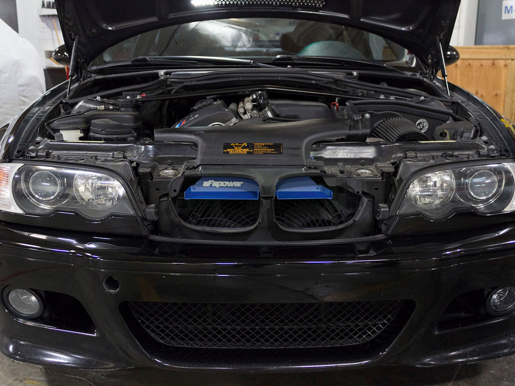 aFe MagnumFORCE Intakes Scoops AIS BMW 3-Series/ M3 (E46) 01-06 L6 - Matte Blue aFe AFE54-10468-L