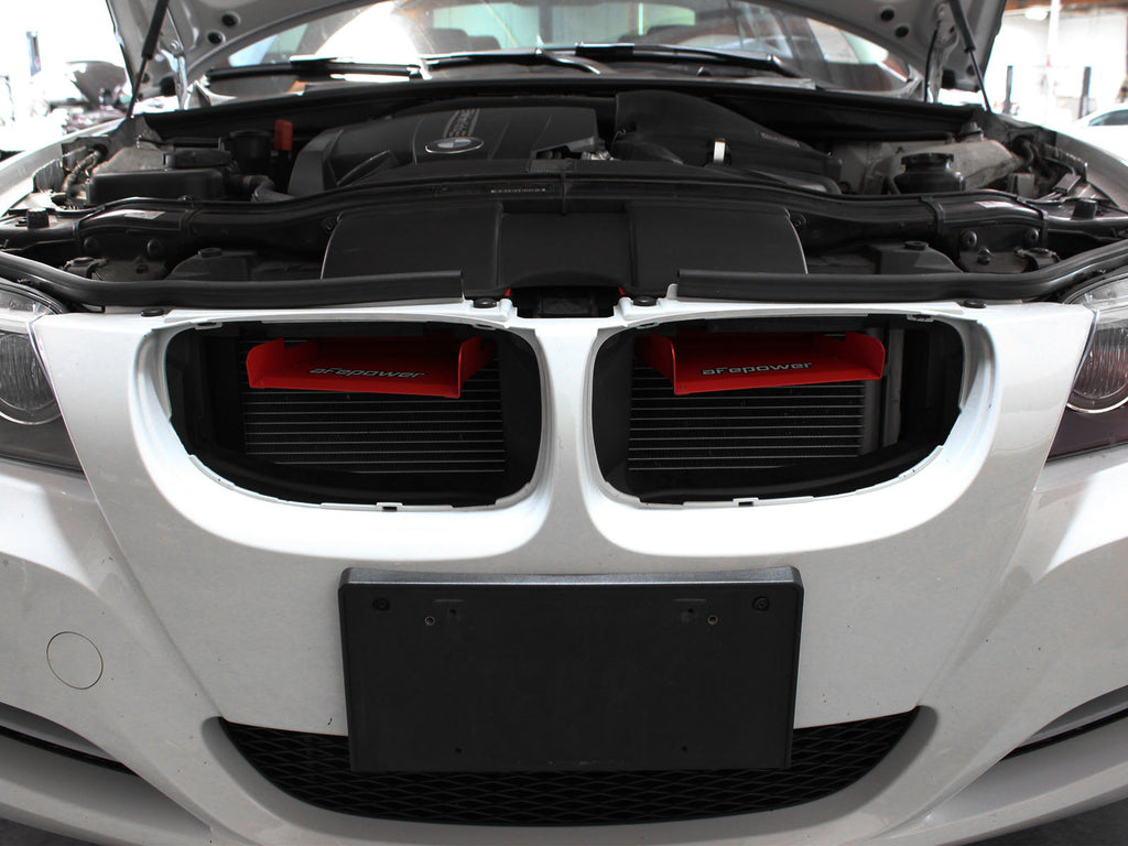 aFe MagnumFORCE Intakes Scoops AIS BMW 335i (E90/92/93) 07-13 L6-3.0L (Red) aFe AFE54-11478-R