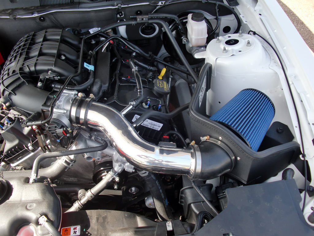 aFe MagnumFORCE Intakes Stage-2 P5R AIS PDS Ford Mustang 11-12 V6-3.7L (pol) aFe AFE54-12102-P