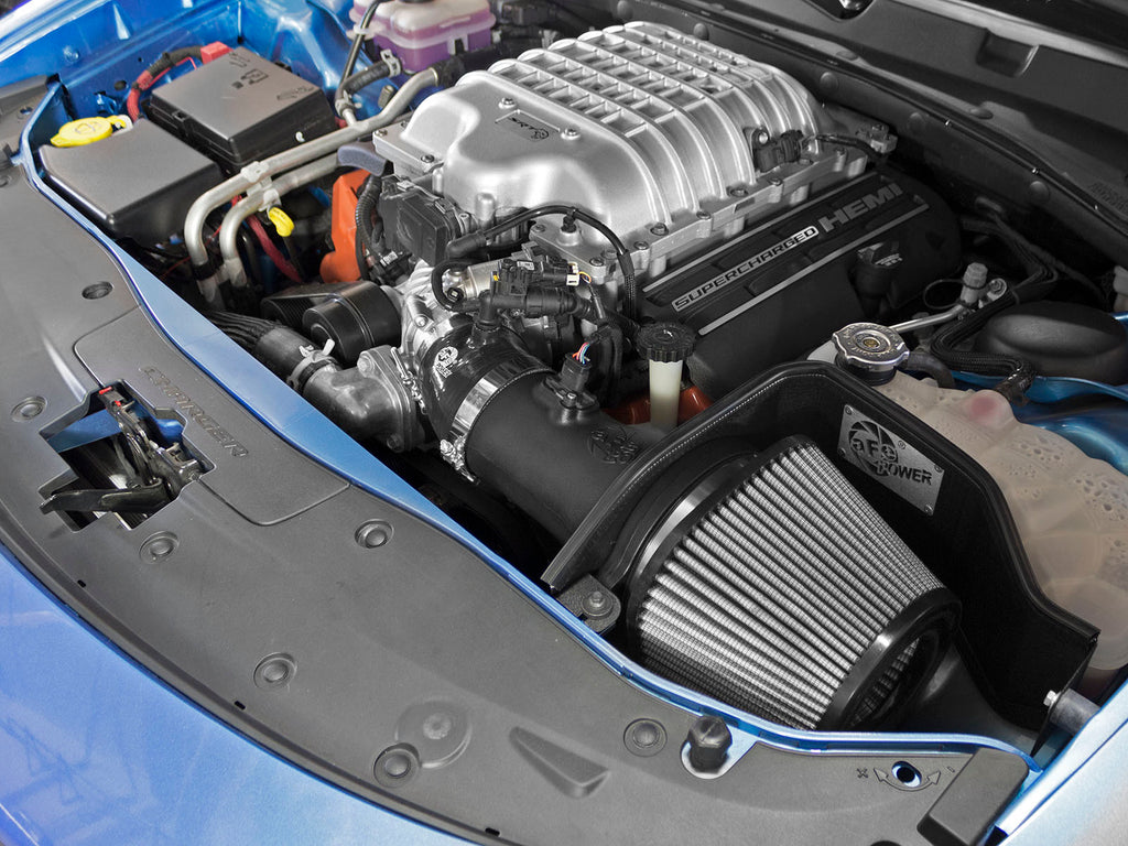 aFe MagnumFORCE Intakes Stage-2 PDS AIS 15-16 Dodge Challenger SRT Hellcat 6.2L V8 (sc) aFe AFE51-12802