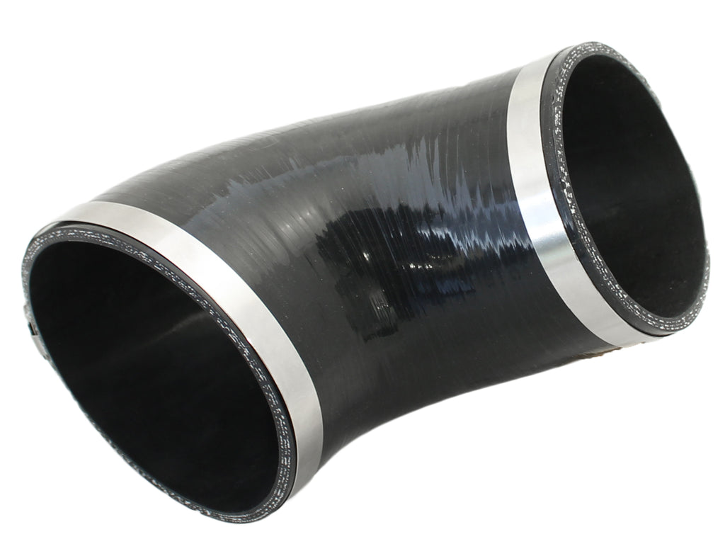 aFe MagnumFORCE Intakes Torque Booster Tube BMW M3 (E46) 01-07 L6-3.2L Black Upgrade 51/54-10461 aFe AFE54-10469-B