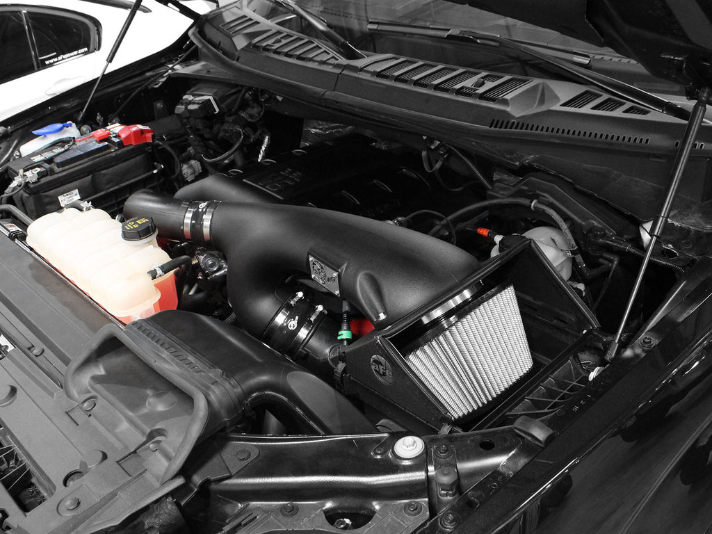 aFe MagnumFORCE Pro DRY S Stage-2 Intake System 16 Ford F-150 EcoBoost V6-2.7L/3.5L (tt) aFe AFE51-32642-1B