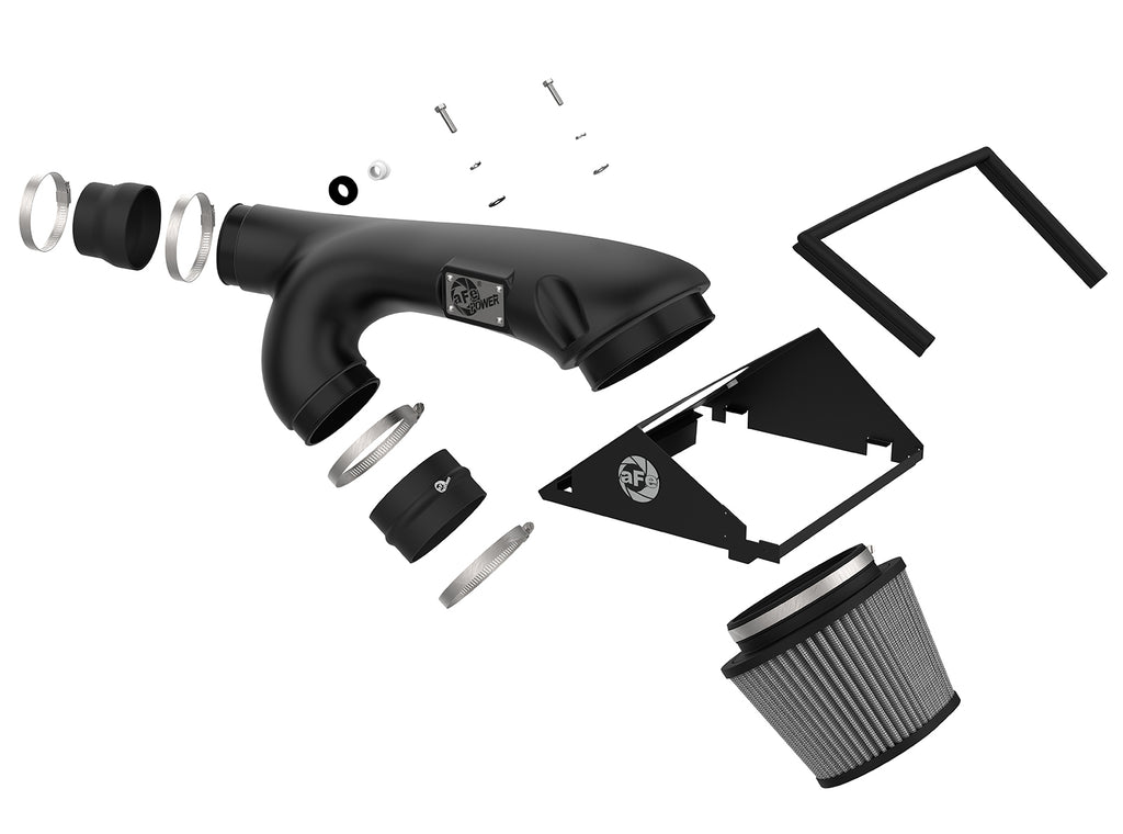 aFe MagnumFORCE Stage-2 Intake w/ Rotomolded Tube & Pro Dry S Filter 2017 Ford F-150 V6-3.5L (tt) aFe AFE51-32972-B