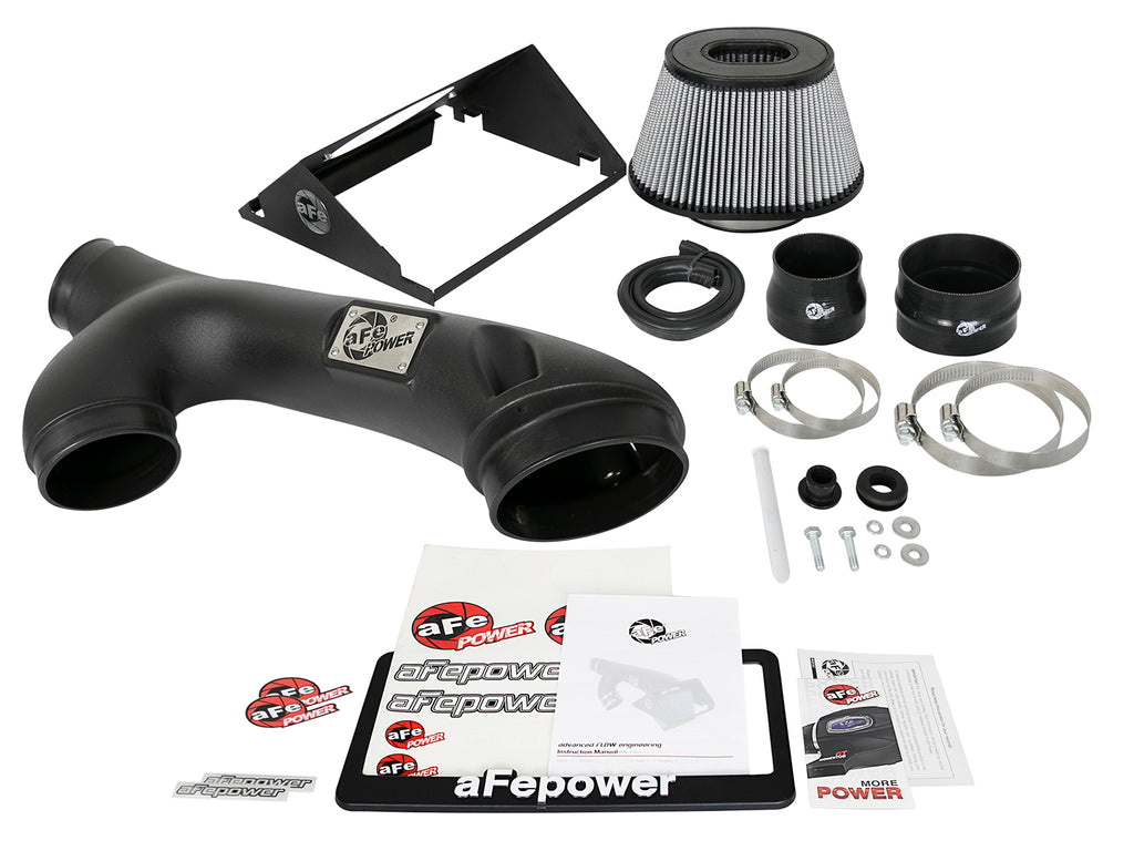 aFe MagnumFORCE Stage-2 Intake w/ Rotomolded Tube & Pro Dry S Filter 2017 Ford F-150 V6-3.5L (tt) aFe AFE51-32972-B