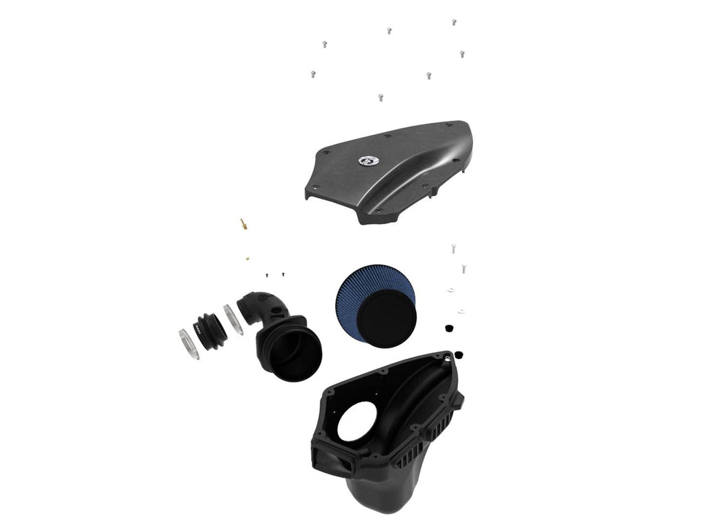 aFe MagnumForce Stage 2 Si Intake System P5R 06-11 BMW 3 Series E9x L6 3.0L Non-Turbo aFe AFE54-81012-C